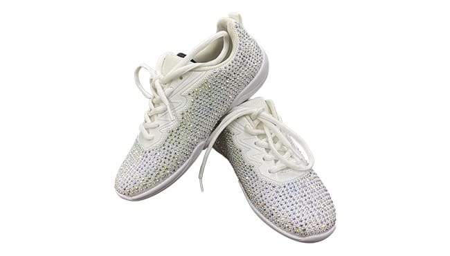 ラインストーンシューズ