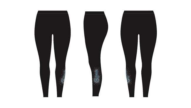 Gravisラインストーンレギンス